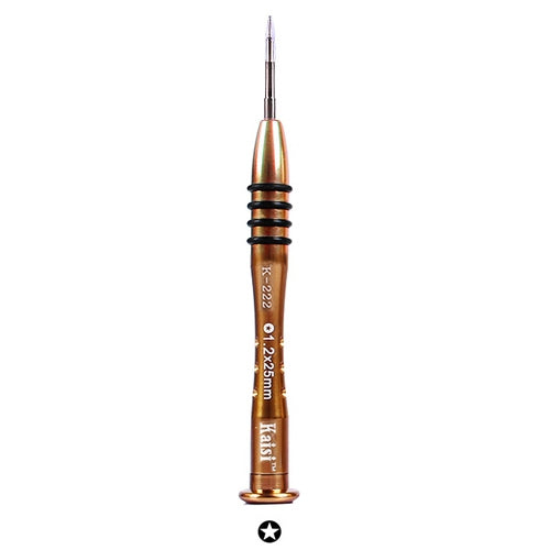 Kaisi K-222 Cacciaviti di precisione Strumento di apertura e riparazione professionale per telefoni cellulari Tablet PC (Cinque stelle: 1.2), Five star: 1.2 Kaisi K-222 Cacciaviti di precisione Strumento di apertura e riparazione professionale per telefoni cellulari Tablet PC (Cinque stelle: 1.2), Five star: 1.2